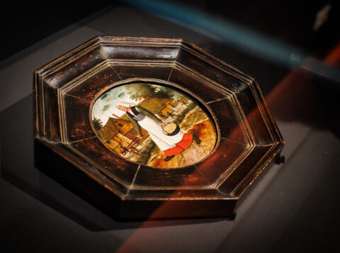 Pieter Brueghel młodszy, „Kobieta niosąca żar” na wystawie w Gouda Museum, 2024 r