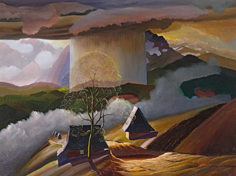 Rafał Malczewski, "Deszcz"