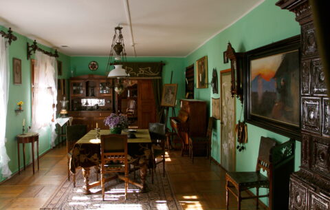 Dworek marii Konopnickiej w Żarnowcu (współcześnie)