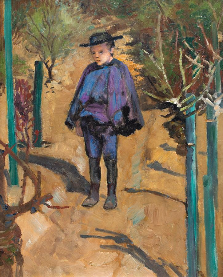 Jacek Malczewski, "Portret Rafałka", ok. 1900 r. Górskie pejzaże i krajobrazy przemysłowe