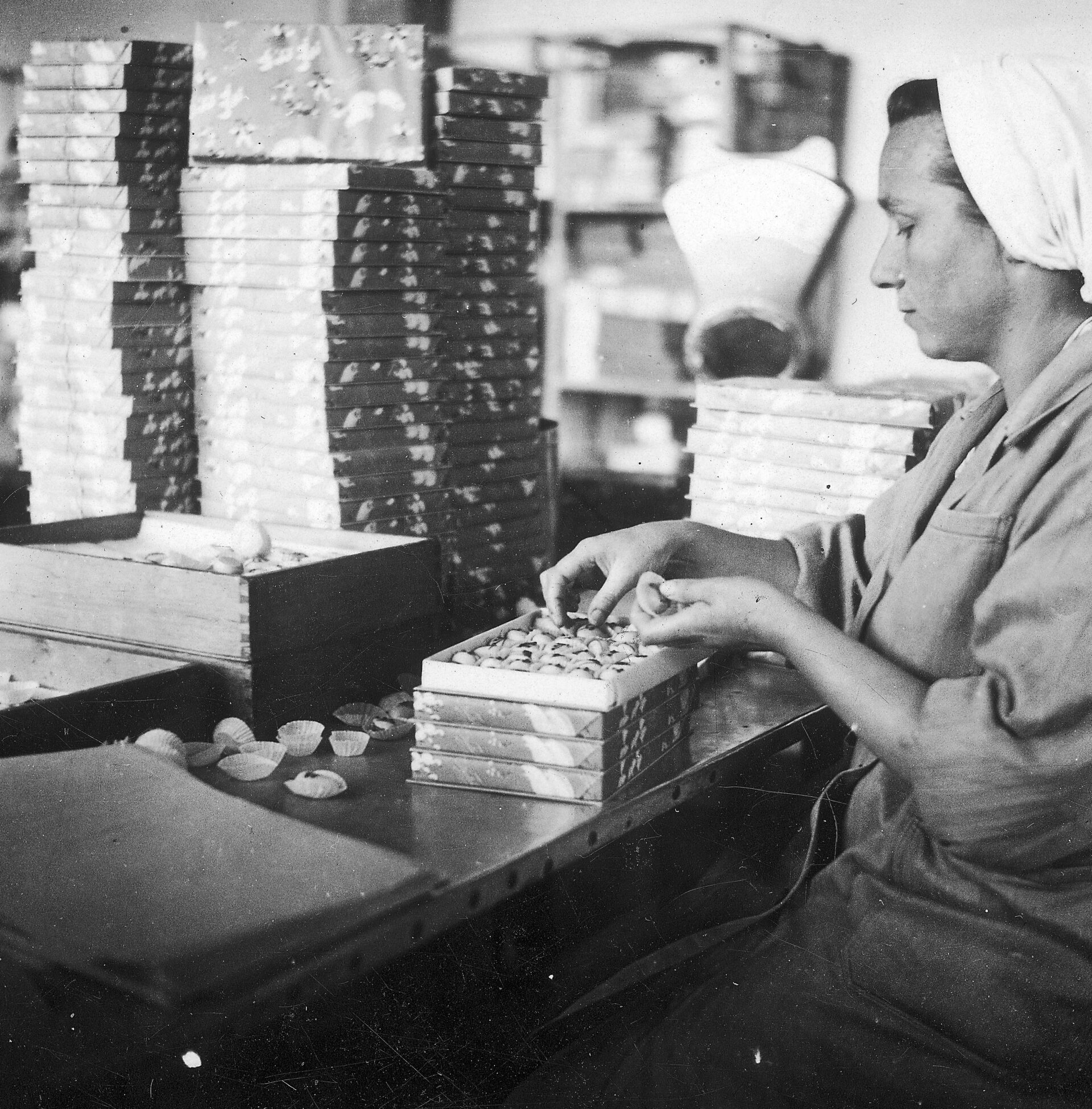 Fabryka wyrobów cukierniczych “E. Wedel” w Warszawie 1946-1948 Słodka historia