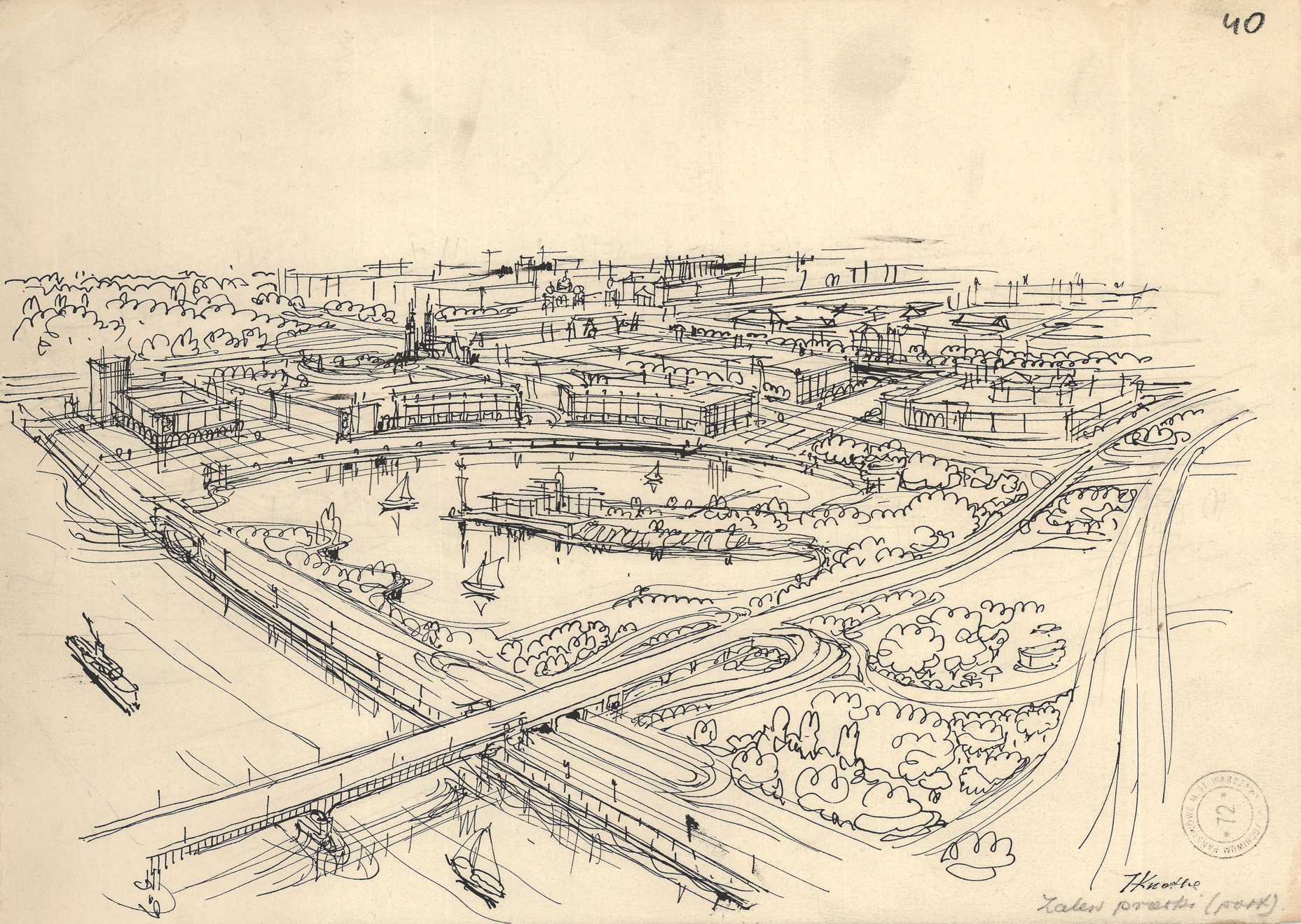 PKiN w Porcie Praskim, autostrada na Tamce&#8230; czyli Warszawa niezrealizowana