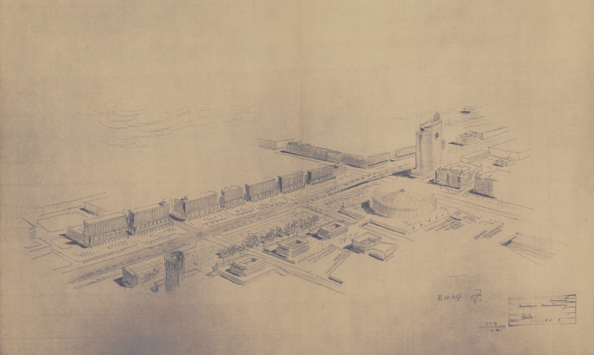 PKiN w Porcie Praskim, autostrada na Tamce&#8230; czyli Warszawa niezrealizowana