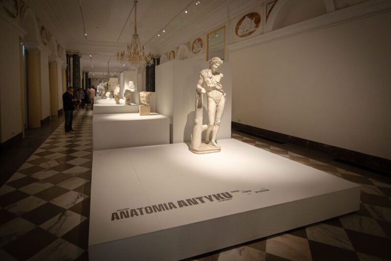 Wystawa "Anatomia antyku. Ciało i ruch w rzeźbie". 13 czerwca – 21 września 2025 r. Biblioteka Królewska, Zamek Królewski w Warszawie Fot. Zamek Królewski w Warszawie - Muzeum