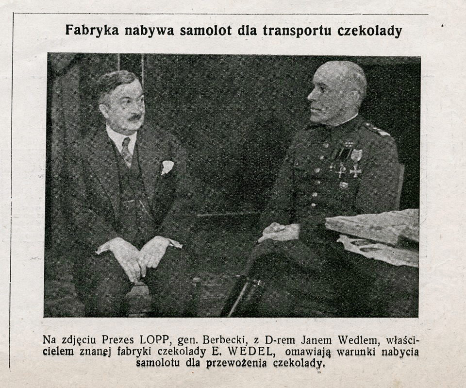 Fabryka E.Wedel od strony jeziorka kamionkowskiego ok. 1937 r Słodka historia