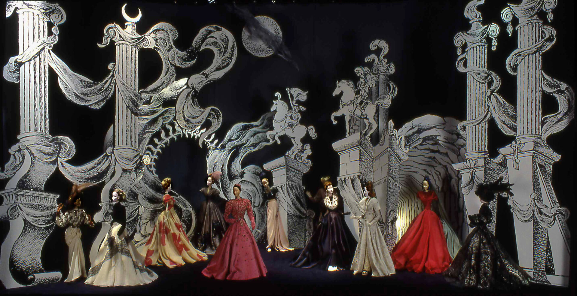 TDLM Beaurpair The Enchanted Grotto decor „Zaczarowana grota”, projekt z 1946 r. André Beaurepaire’a, odtworzony przez Annę Surgers