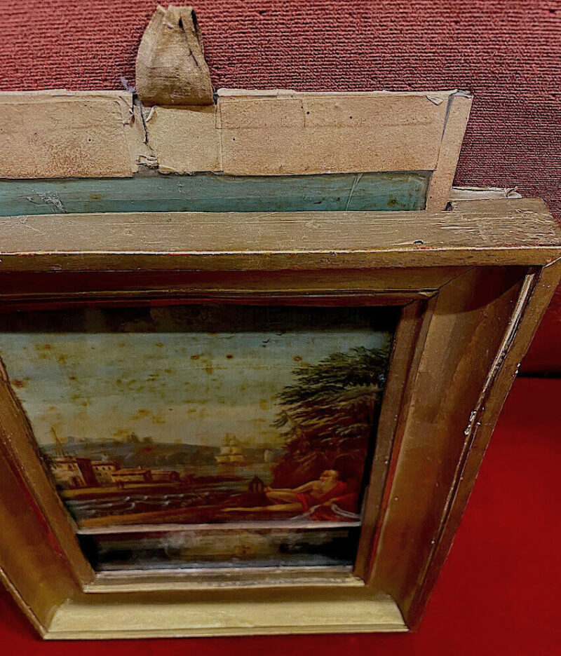 Anonim, „Diogenes”, obraz à secret ukrywający portret Napoleona, ok. 1815–1830 r.