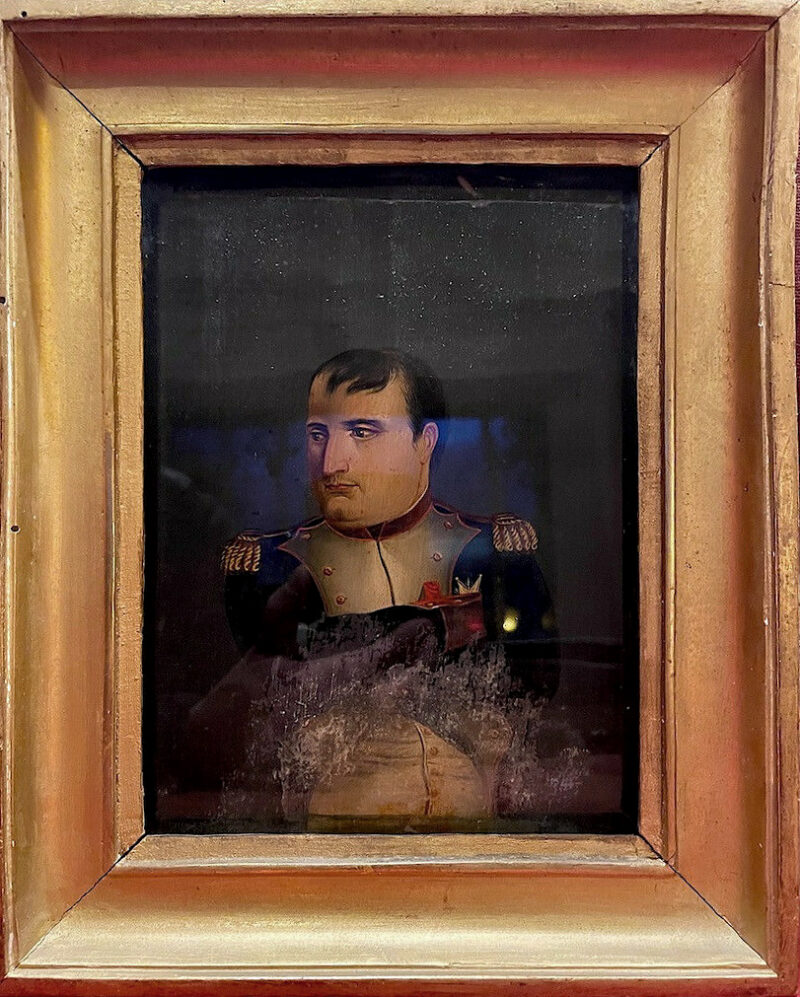 Anonim, „Diogenes”, obraz à secret ukrywający portret Napoleona, ok. 1815–1830 r.