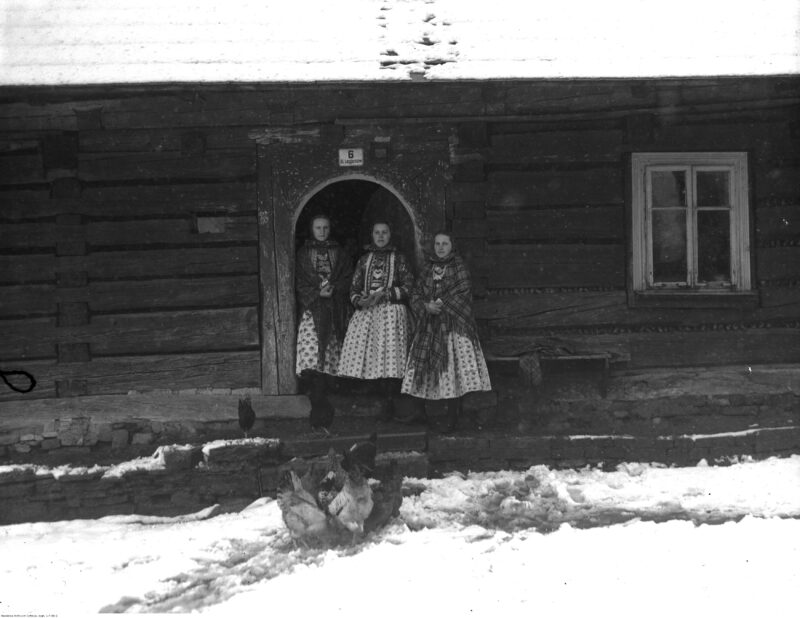 Kobieta z Wilamowic, marzec 1935 r.