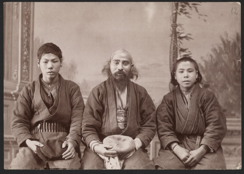 Fotografia typów ludności z różnych wsi, 1893–1918 r.