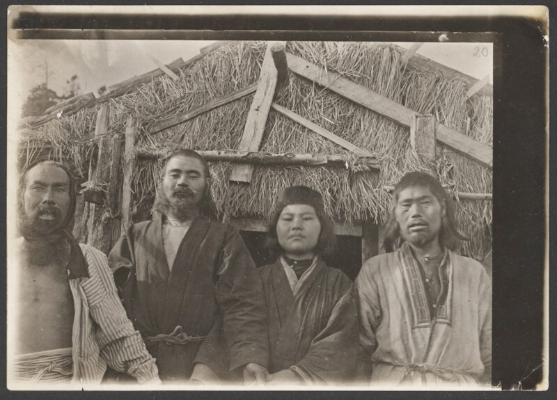 Fotografia typów ludności z różnych wsi, 1893–1918 r.