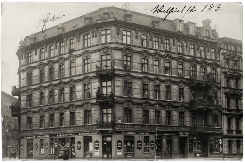 Mathiasstrasse (ul. Jedności Narodowej/ ul. Drobnera) - kamienica pod nr 183 Kamienice wiecznie żywe