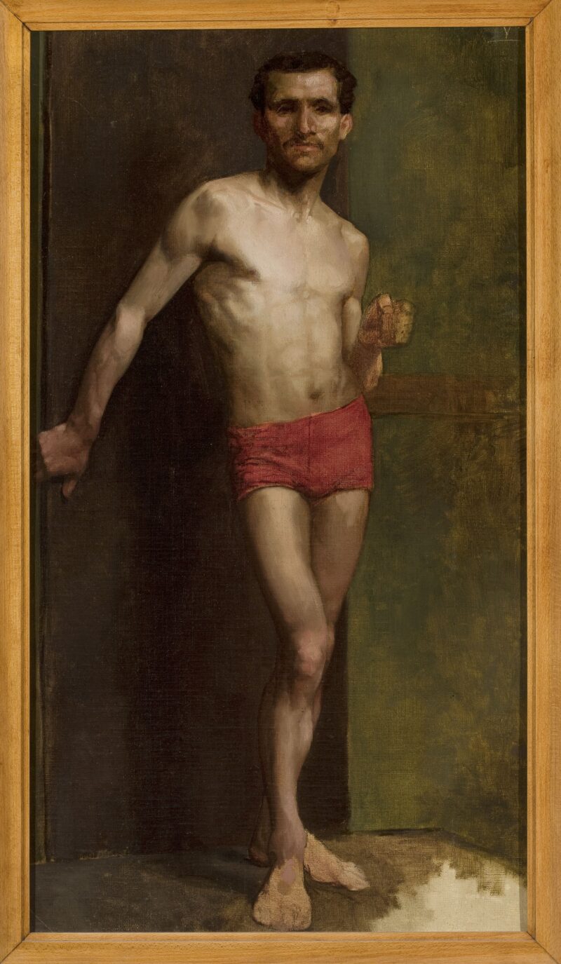 Anna Bilińska-Bohdanowiczowa &bdquo;Studium aktu męskiego&rdquo;, 1885 r.