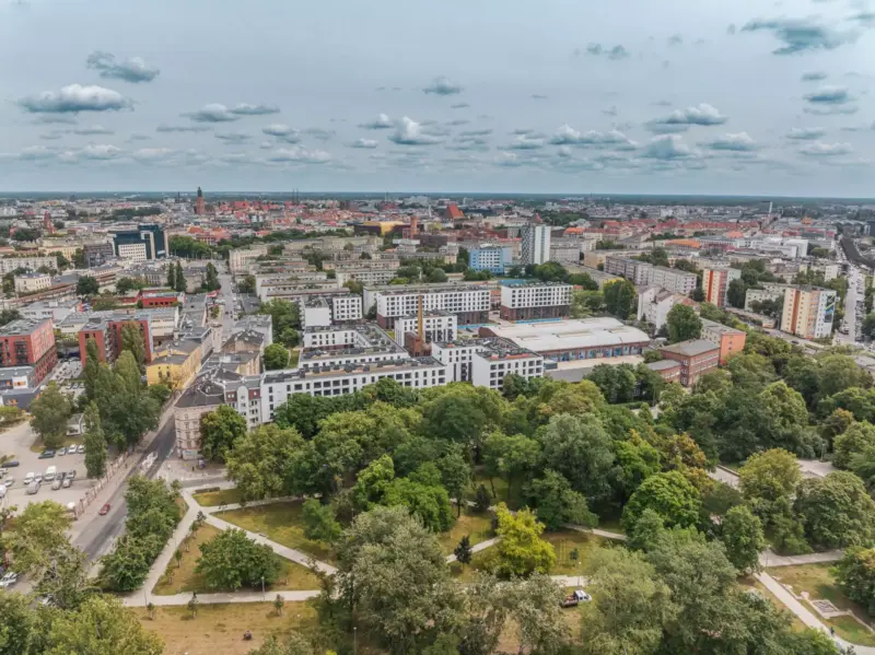 fot. Maciej Lulko dla PFR Nieruchomości Hala przy ul. Kolejowej –przyszła siedziba BWA. Wrocław, współcześnie