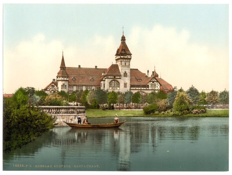 master-pnp-ppmsca-01000-01066u Südpark (park Południowy). Breslau, przed 1945 r.