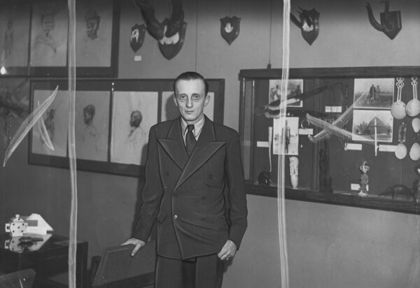 Marian Walentynowicz w obiektywie fotoreportera Ilustrowanego Kuriera Codziennego. Retusz z epoki. 1988 r.