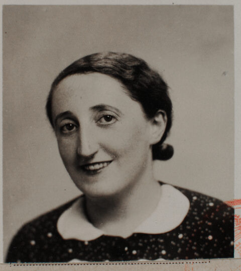 Portret Diany Reiter, autor nieznany