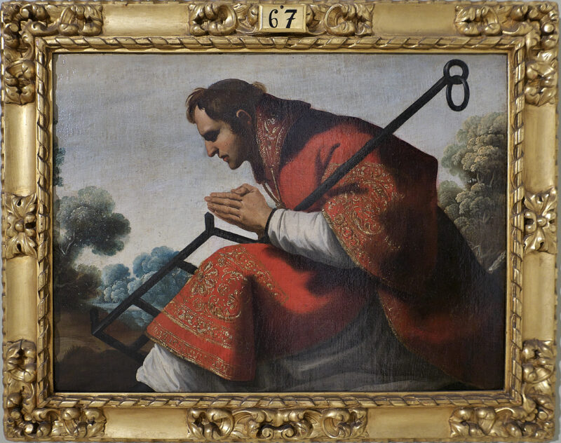 9.San_Lorenzo,_Francisco_de_Zurbarán Madonna i kartuzi