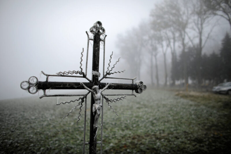 Dzień Wszystkich Swiętych w Gorze Kościelnickiej, 1 listopada 2019 r.