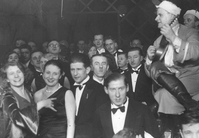 Bal karnawałowy na Politechnice Warszawskiej, 1932 r.