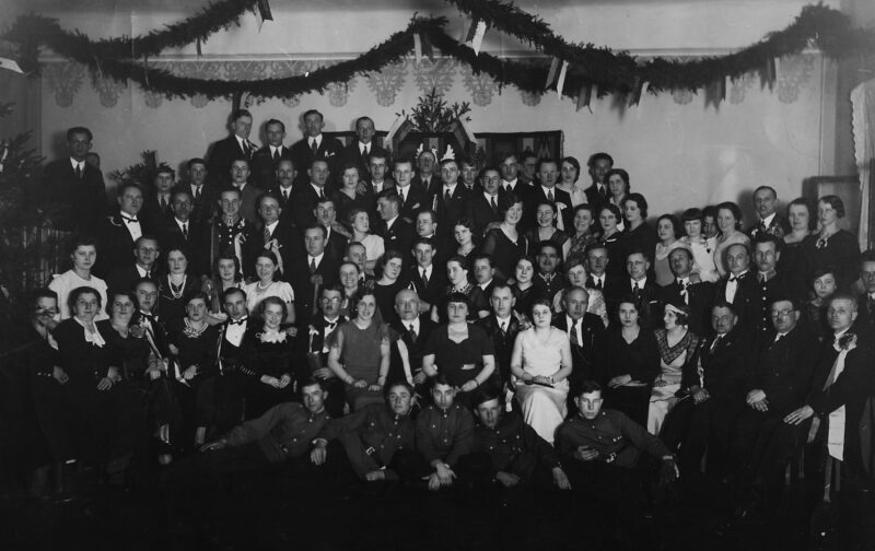 Bal Związku Strzeleckiego w Radomyślu Wielkim, 1935 r.