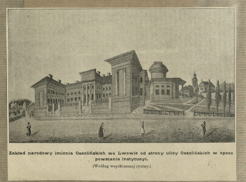 Ossolineum &ndash; ilustracje ze Zbioru Korotyńskich, Muzeum Państwowe w Warszawie