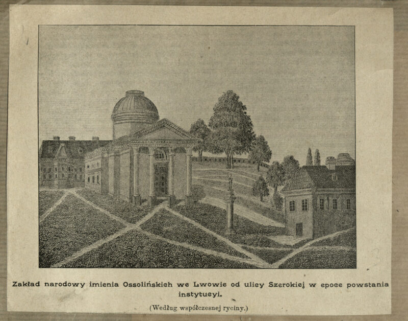 Ossolineum &ndash; ilustracje ze Zbioru Korotyńskich, Muzeum Państwowe w Warszawie