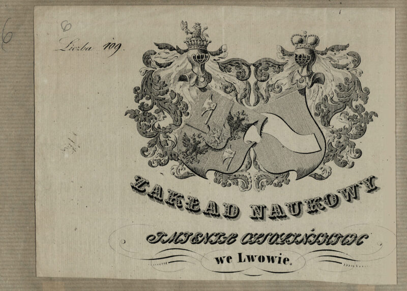 Ossolineum &ndash; ilustracje ze Zbioru Korotyńskich, Muzeum Państwoere w Warszawie Fot. Archiwum Państwowe w Warszawie