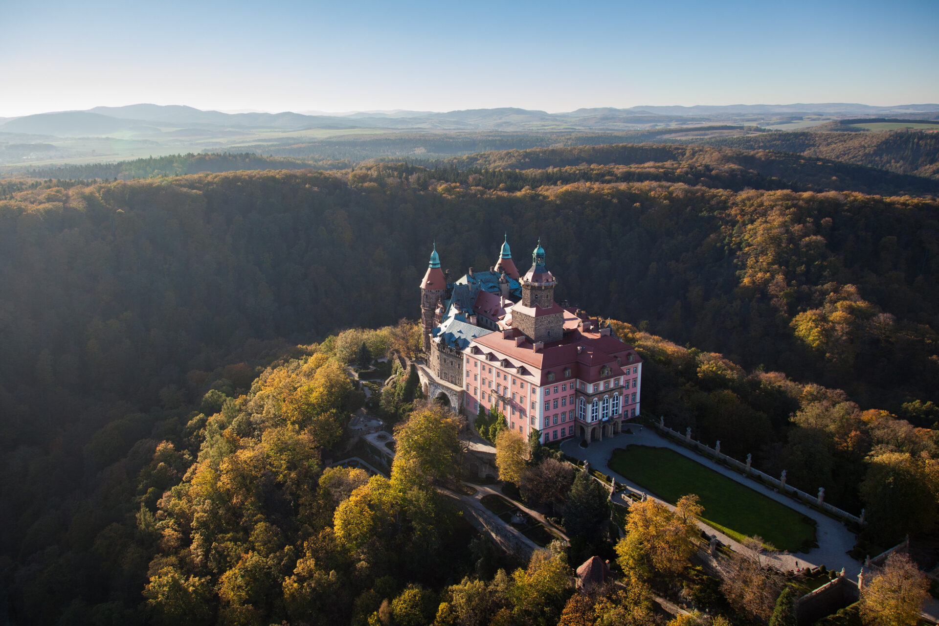 Wałbrzych – zespół zamkowo-parkowy Książ