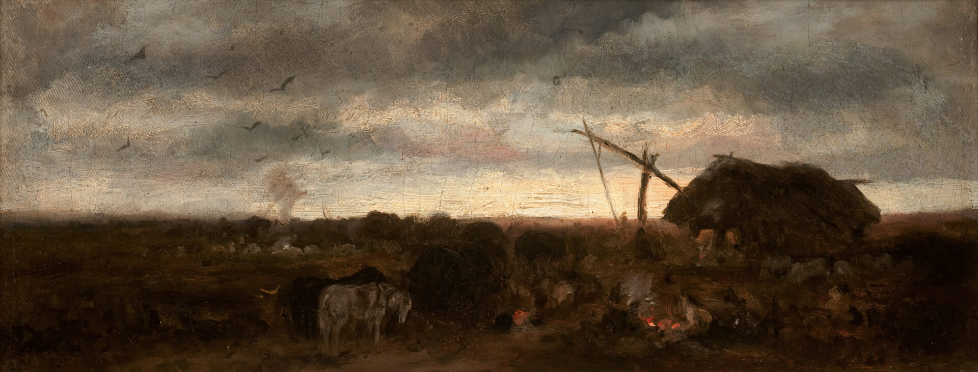 Maksymilian Gierymski &bdquo;Ob&oacute;z Cygan&oacute;w II&rdquo;