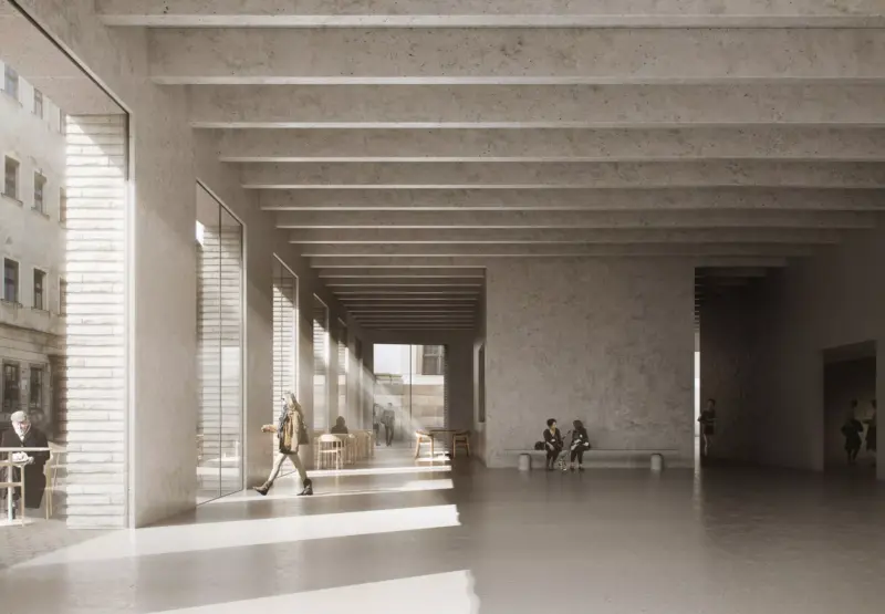 Wizualizacja nowego gmachu Muzeum Książąt Lubomirskich we Wrocławiu