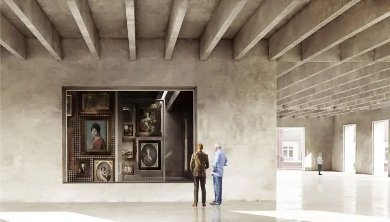 Wizualizacja nowego gmachu Muzeum Książąt Lubomirskich we Wrocławiu