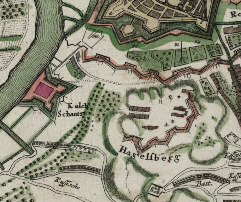 Zbliżenie na Hagelsberg / G&oacute;rę Gradową