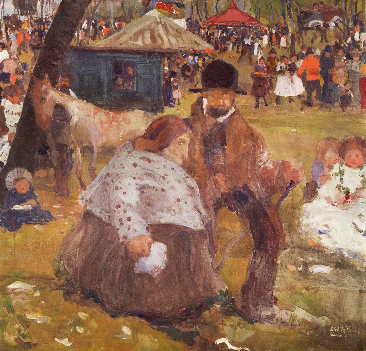 Zza zamkniętych oczu