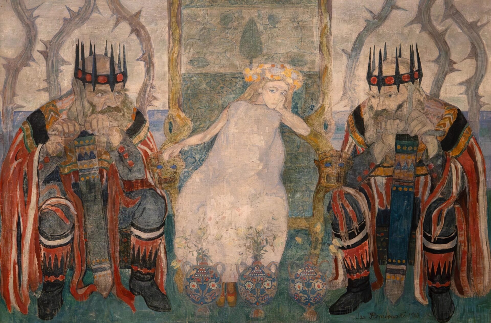 Zza zamkniętych oczu