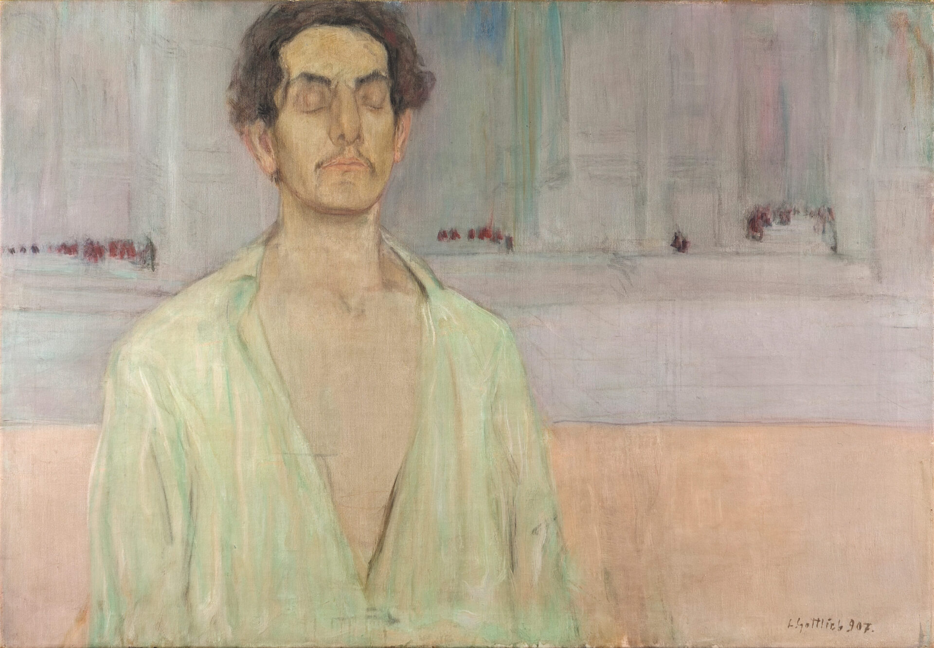 Zza zamkniętych oczu