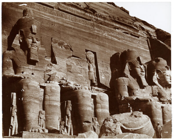 Abu Simbel, koniec XIX w.