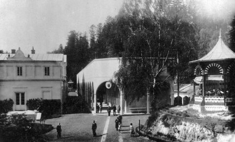 Łazienki, Iwonicz Zdr&oacute;j, lata 20. XX w.