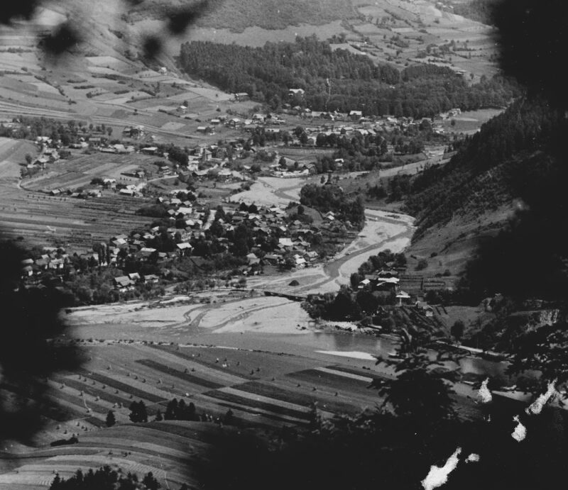 PIC_2-9316___OBR Szczawnica Zdrój. Panorama miasta, 1940 r.