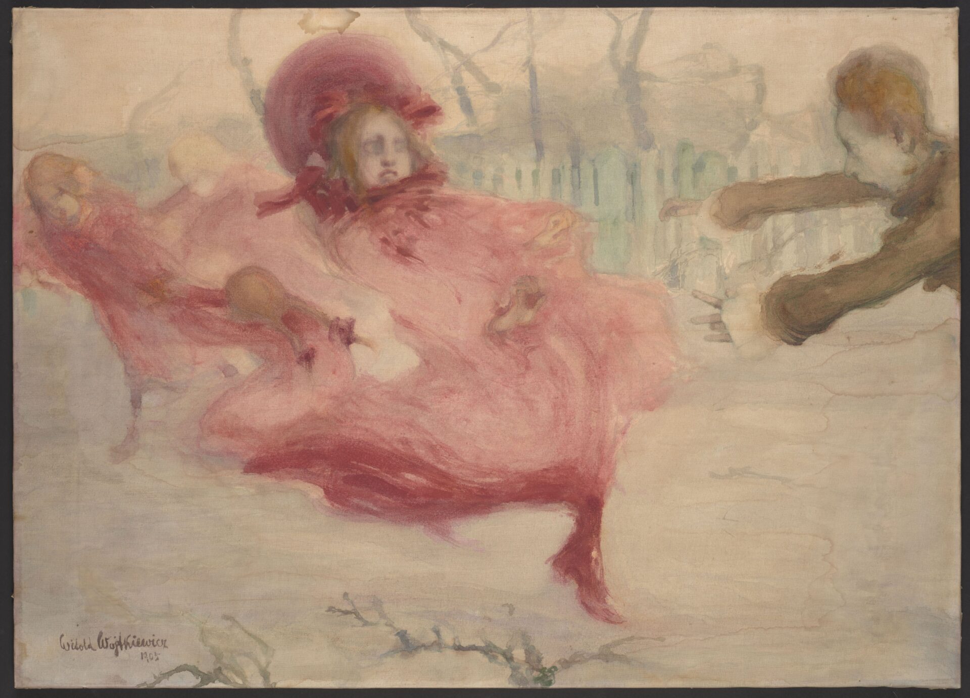 Witold Wojtkiewicz, &bdquo;Podmuchy wiosenne&rdquo;, 1905 r.