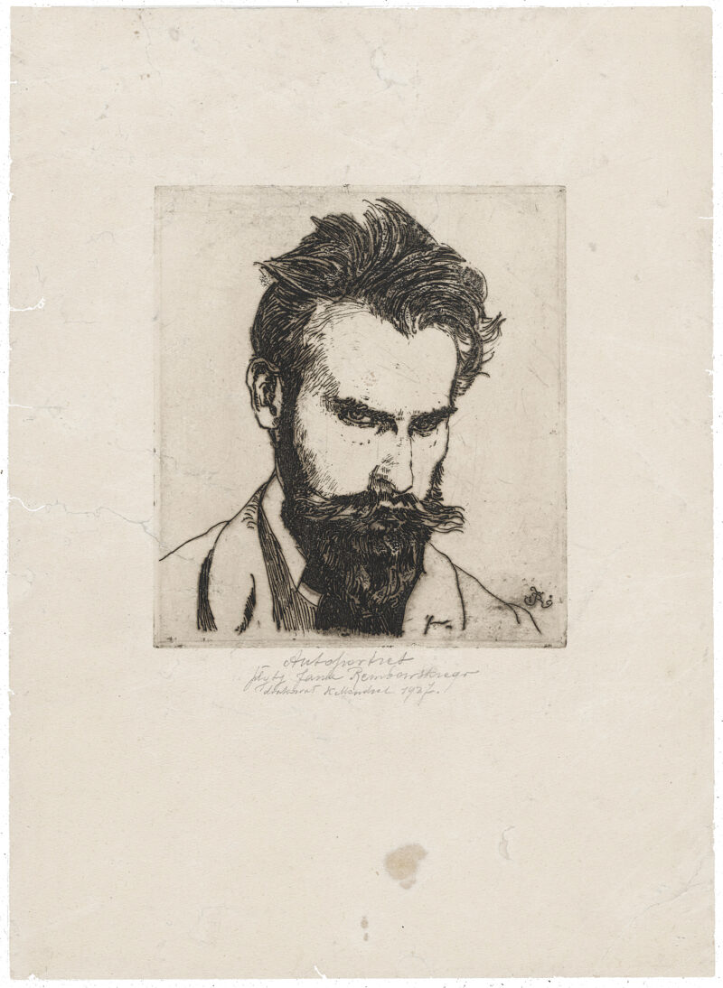 Self-portrait___obr Jan Rembowski, autoportret