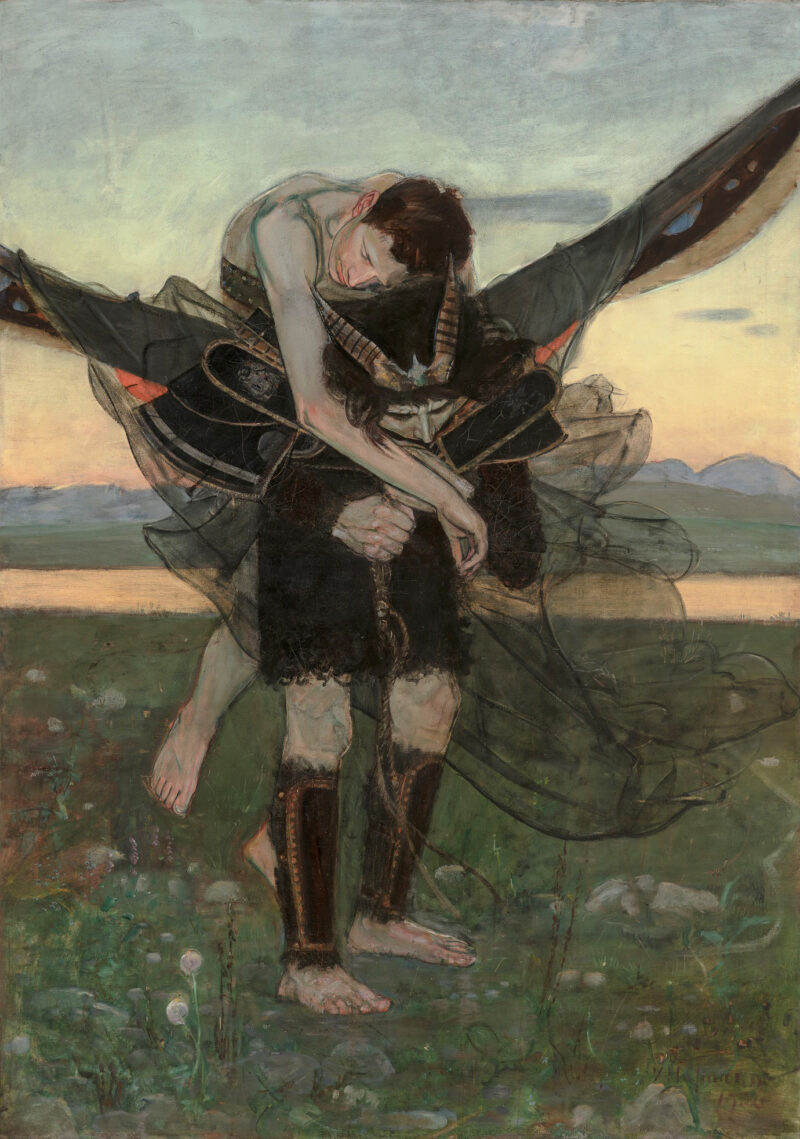 Zza zamkniętych oczu