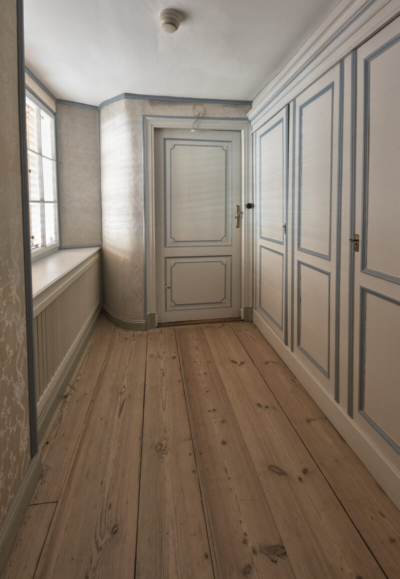 Przejście do łazienki w Apartamencie Chińskim, zamek w Łańcucie