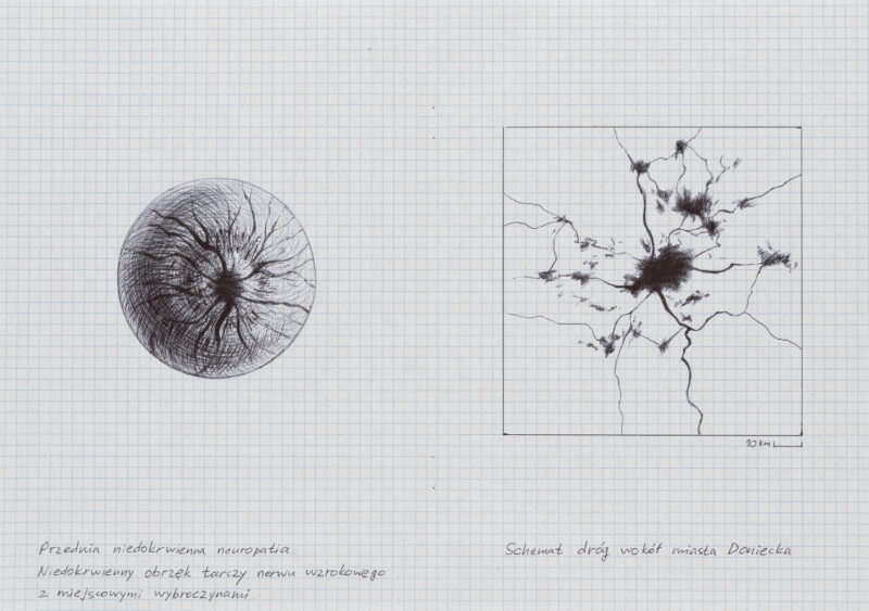 Mykola Ridnyi &bdquo;Stopniowa utrata widzenia&rdquo;, 2017 r.