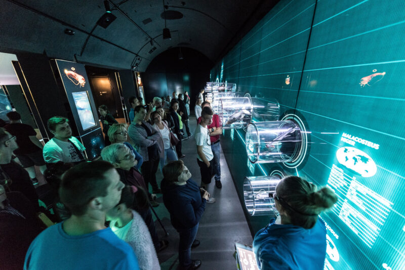 Hydropolis podczas Nocy Muze&oacute;w. Wrocław, maj 2018 r.