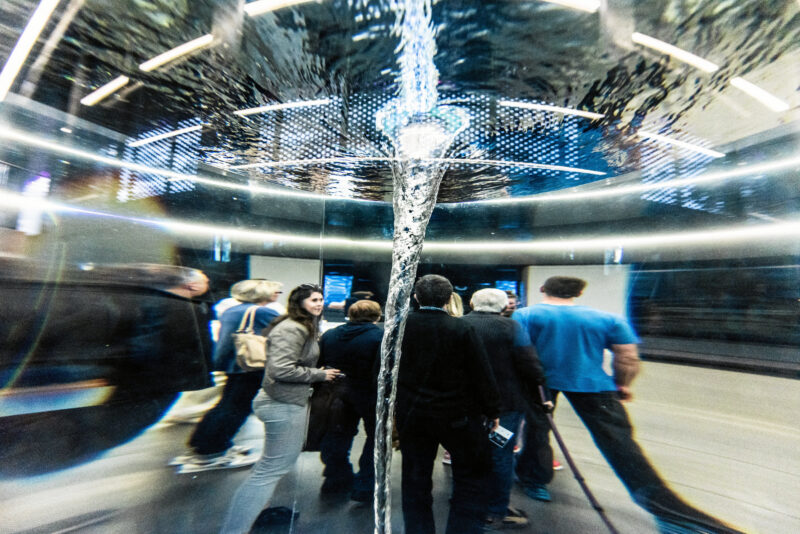 Hydropolis podczas Nocy Muze&oacute;w. Wrocław, maj 2018 r.