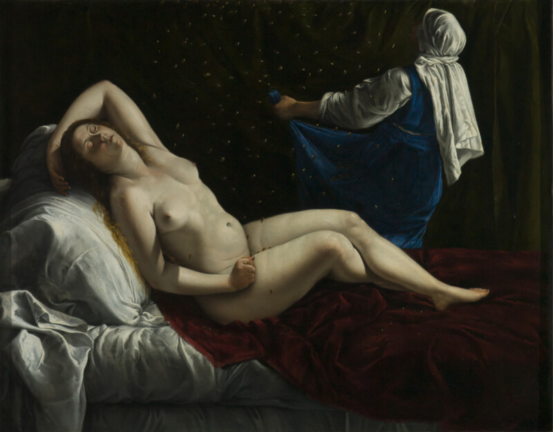 Artemisia Gentileschi, &bdquo;Danae&rdquo;, 1612 r.