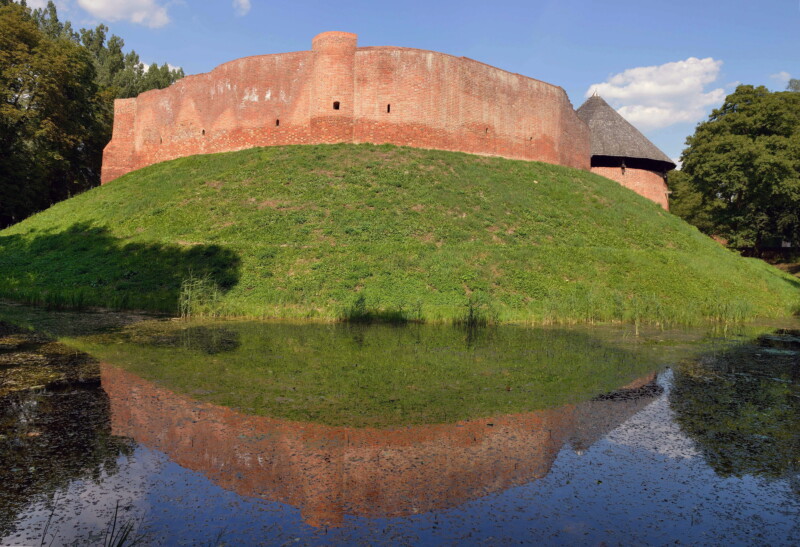 Zamek w Międzyrzeczu, sierpień 2015 r.