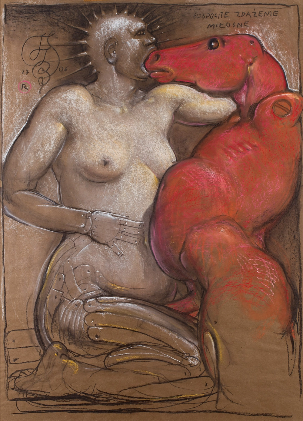 Franciszek Starowieyski, &bdquo;Pospolite zdarzenie miłosne&rdquo;, 2004 r.