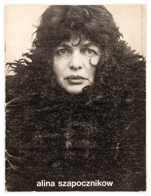Katalog wystawy &bdquo;Alina Szapocznikow 1926-1973. Tumeurs, herbie, 1973 r.